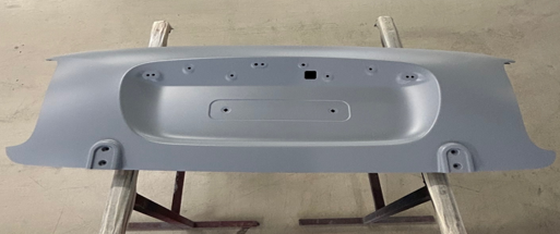 rear flap primed-HS Code:87081010