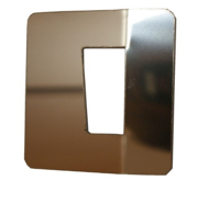 Cover plate for rear flap hinge left side 1 pcs-HS Code:39269097
