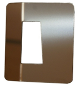 Cover plate for rear flap hinge right side 1 pcs-HS Code:39269097