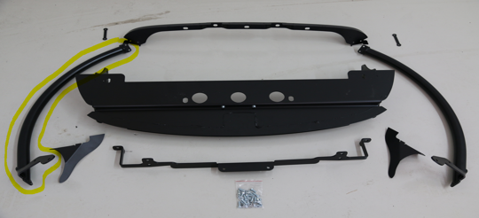 Roll bar left side-HS Code:87089990